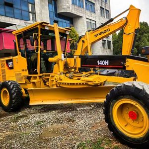 Vente d'équipement de machinerie de construction de niveleuse à moteur CAT 140H Shanghai Chine Core Engine Big Discount - Product Image 1