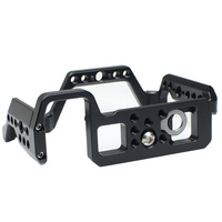 Cage en alliage d'aluminium pour Fujifilm X-S10 avec support griffe froide, étui de protection, rig pour appareil photo reflex numérique, accessoires de photographie