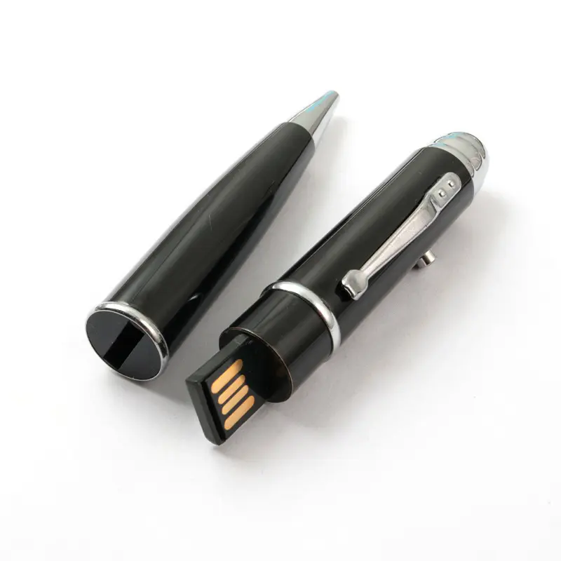 Wholesale metal USB flash drive pen 8g16g32g64G car music USB flash drive pen gift enterprise USB flash drive