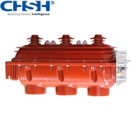 Interruptor de ruptura de carga lleno de gas SF6 de alto voltaje Interruptor trifásico 13.8KV 24kv 630A 1250A LBS