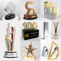 Trofeo de Cristal Creativo con Letras Grabadas, Botella para Bebidas, Premio de Empresa, Medalla de Oro, Regalo Empresarial Conmemorativo Anual, Personalizable