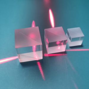 Prismes à angle droit personnalisés, séparateur de faisceau réfléchissant, verre optique collé au laser, polissage plat, revêtement dur, surface 1/4 lambda - Product Image 2