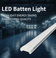 Plafonnier LED d'intérieur 2FT 3FT 4FT, lumière de purification, 15W/24W/40W, puce SMD2835, couvercle en PC laiteux, indice de protection IP20, garantie de 3 ans