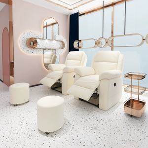 Fauteuil de pédicure, canapé, fauteuil inclinable électrique multifonctionnel pour salon de beauté, manucure, cils, fauteuil inclinable de salon MK - Product Image 4