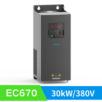 Variador de Frecuencia EC670 Trifásico 380V 30kW, Inversor de Frecuencia Variable (VFD/VSD) para Elevadores