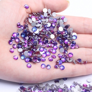 Offre Spéciale Strass Brillants SS10-SS30 5mm Pierres de Cristal à Dos Plat pour Ongles, à Coller, pour Nail Art DIY, Manucure en Verre, Vêtements et Sacs - Product Image 3