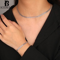 Bracelet Chaîne Classique Minimaliste de Luxe Tendance en Argent Sterling 925 pour Femme - Vente en Gros de Bijoux Fins