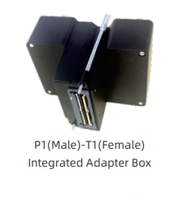 Adaptateurs de répartiteur à réseau phasé pour inspection NDT Doppler et câble d'extension pour connecteur Omniscan T1-P1