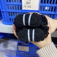 Prix de gros Cheveux humains Remy 100% vietnamiens, Trame double cousue à la machine, pour coiffures bouclées Pixie, Vente chaude 1 #   Extensions de cheveux en lots