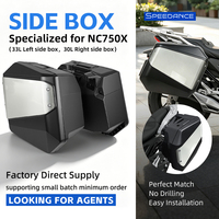 Sacoche arrière rigide pour moto Honda NC750X, valise latérale, coffre de rangement pour motos, vente en gros directe usine