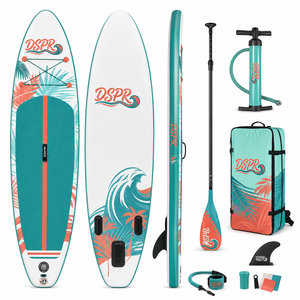 Planche de SUP de 9 <span class=keywords><strong>pouces</strong></span> d'épaisseur, haute stabilité, anti-retournement, sûre pour les débutants, planche de sports nautiques pour adultes - Product Image 6