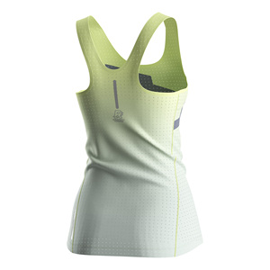 <b>Hi</b>-<b>Vis</b> Women's Sports Tank Reflective Logo Anti-Odor Mesh Back for Night <b>Running</b> Safety - Product Image 2