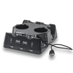 Station de charge 4 en 1 HBP-118 pour manettes <span class=keywords><strong>PS4</strong></span> PSVR <span class=keywords><strong>VR</strong></span> Move, <span class=keywords><strong>chargeur</strong></span> quadruple pour manettes PS MOVE - Product Image 6