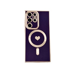 เคสโทรศัพท์ <span class=keywords><strong>Samsung</strong></span> S25 Ultra/S24 Plus/<span class=keywords><strong>S21</strong></span>+ ลายดวงตาสัตว์รูปหัวใจเคลือบเงาแบบแม่เหล็ก ป้องกันรอบด้าน - Product Image 5