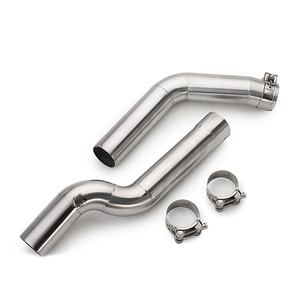 2004-2007 <span class=keywords><strong>CBR1000</strong></span> 2008-2012 Tuyau de liaison d'échappement à section centrale en acier inoxydable pour moto État neuf - Product Image 5