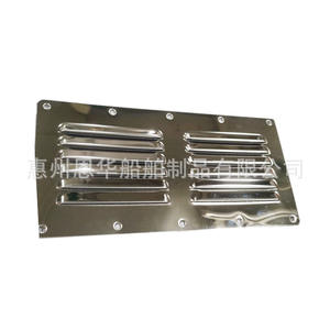 อุปกรณ์เสริมภายนอกรถบ้านสแตนเลส 304 ช่องระบายอากาศแบบแผ่นระบายความร้อน ช่องระบายอากาศ สำหรับเรือยอชท์ โดย Yacht Marine Hardware - Product Image 3