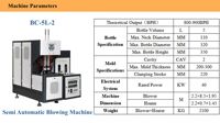 Máquina para Fabricar Botellas de Aceite Comestible, Máquina de Moldeo por Soplado de Botellas de Plástico, Máquina de Soplado de Botellas de PET