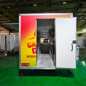 Remolque de Smoothies Totalmente Equipado, Camión de Comida para Exteriores, Carrito de Catering para Festivales, Hamburguesas y Sándwiches con Certificación DOT - Product Image 1