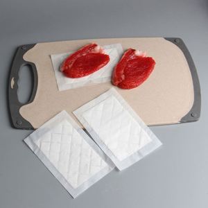 Almohadillas Absorbentes Blancas para Empaque de Carne Roja - Product Image 2