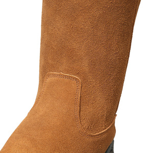 Bottes de neige épaisses unisexes, hautes, doublées de laine, chaudes, antidérapantes, pour le travail en extérieur en hiver - Product Image 5