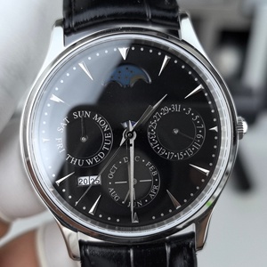 Reloj Mecánico Automático <span class=keywords><strong>de</strong></span> Negocios para Hombre, Serie <span class=keywords><strong>Fase</strong></span> Lunar, Calendario Perpetuo <span class=keywords><strong>de</strong></span> Alta Calidad, Acero Inoxidable, Cristal <span class=keywords><strong>de</strong></span> Zafiro - Product Image 2