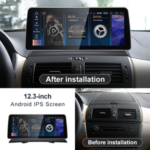 STWEI 2024 Nouveau Système Android 12.3 pouces UI ID6 ID7 ID8 avec Carplay sans fil AUTO pour Lecteurs Multimédia BMW Série 1 E81 E82 E87 E88 CCC CIC - Product Image 3