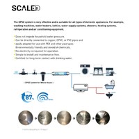 Sus304 Dpse Chipsiler échelle filtre douche unité de purification de l'eau filtre automatique de l'eau système de détartrant d'eau sans entretien