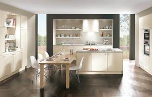 Muebles de madera maciza de alta calidad, armario de cocina de lujo personalizado moderno, diseño Modular - Product Image 5