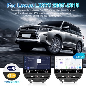 NaviHua 19.8 Inch Large Screen for Lexus LX570 2007 2015 Multimedia Android Car Radio <b>Auto</b> Headunit Monitor Carplay Navigation - Product Image 2