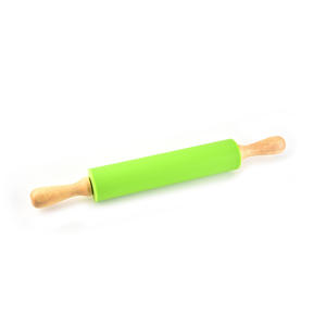 Rouleau à pâtisserie en silicone écologique pour la pâtisserie, la cuisson, les pâtes, la pizza - Marque <span class=keywords><strong>EVERSON</strong></span> - Product Image 4