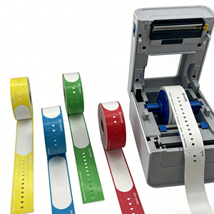 맞춤형 일회용 병원 열 종이 프린터 팔찌 패션 매력 팔찌 인쇄 일회용 밴드 - Product Image 5