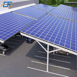 Nhôm Năng Lượng Mặt Trời Trần Pergola Xe Công Viên Năng Lượng Mặt Trời Tán 3 Xe Panel Năng Lượng Mặt Trời Carport Pergola Với Hệ Thống Năng Lượng Mặt Trời - Product Image 5