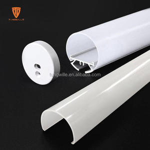 Profilé LED linéaire rond en aluminium argenté, <span class=keywords><strong>tube</strong></span> LED lumineux à 270 degrés avec largeur de circuit imprimé de 20 mm - Product Image 2