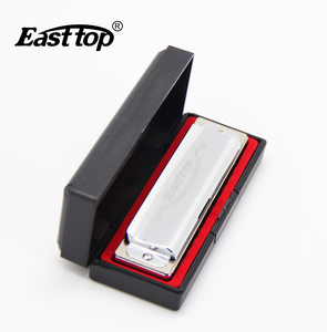 Đông Top T006 10-lỗ Diatonic Blues <span class=keywords><strong>Harmonica</strong></span> Miệng organ cho thực hành âm nhạc làm bằng đồng thau Lược C chính phosphor đồng sậy - Product Image 4