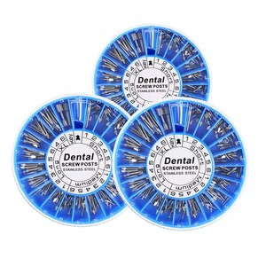 Stainless Steel Gold Plated Dental Screw Post Titanium Dental Screw Posts Golden Plated Manual Dentist Tool for Dentistry - Product Image 2