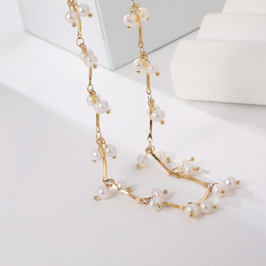 Collier tendance de luxe en acier inoxydable plaqué or, ensemble de bijoux personnalisés pour femmes - Product Image 2