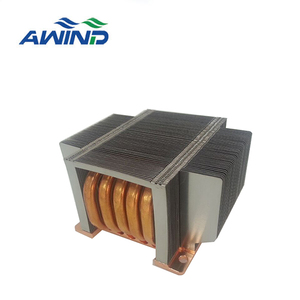 Dissipateur thermique de caloduc en cuivre à ailettes empilées gpu plaque arrière dissipateur thermique en aluminium 200*174mm pour équipement électrique - Product Image 2