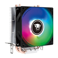 Refroidisseur d'air pour processeur Jungle Leopard A200 PLUS avec 5V pour ordinateur de bureau AM4 1-200-115X silencieux, dissipateur thermique pour PC, caractéristiques de refroidissement