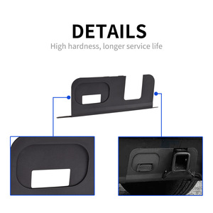 Cubierta de Parachoques Trasero para Ford Maverick con Recorte para Gancho de Remolque, Pieza de Repuesto de Plástico, 2022-2025 - Product Image 2