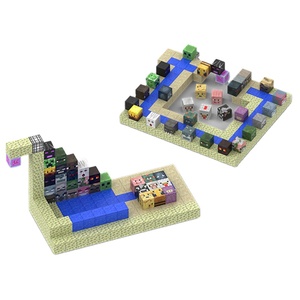 Bán Buôn DIY 3D Đồ Chơi Từ Khối Thiết Lập 100 + Mind Craft Xây Dựng Câu Đố Ma Thuật Lâu Đài Câu Đố 20 Nam Châm Xây Dựng Từ Đồ Chơi - Product Image 1