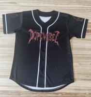 Camiseta de Béisbol con Bordado 3D Personalizado, Talla Grande, 100% Poliéster Sublimado, Uniforme de Equipo Transpirable de Secado Rápido para Hombre y Mujer, OEM