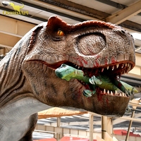 Grand Dinosaure Artificiel T-Rex de Taille Réelle pour Exposition - Thème Parc à Thème Dino
