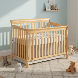 <span class=keywords><strong>Cuna</strong></span> convertible de madera maciza, <span class=keywords><strong>cama</strong></span> de bebé junto <span class=keywords><strong>a</strong></span> <span class=keywords><strong>la</strong></span> <span class=keywords><strong>cama</strong></span>, 4 en 1, barandilla de seguridad para niños pequeños, estabilizador, parachoques multifuncional, diseño moderno - Product Image 3