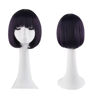 Peluca <span class=keywords><strong>de</strong></span> Cosplay <span class=keywords><strong>de</strong></span> Anzai Noriko auténtica <span class=keywords><strong>de</strong></span> primera calidad <span class=keywords><strong>de</strong></span> Scum's Wish <span class=keywords><strong>Anime</strong></span> con rubio ceniza suave a Color degradado púrpura oscuro - Product Image 1