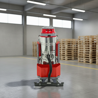 Aspirateur industriel électrique manuel en acier inoxydable de 100 L avec système de filtration pour détartrage/décapage – Nouveau