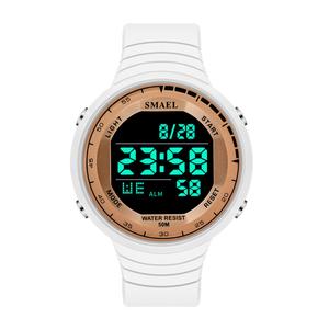 Montre numérique SMAEL 1925 à affichage LED, montre de sport numérique, montre étanche en plastique, montre tendance - Product Image 6