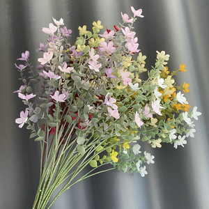 Flores Artificiales de Jazmín Pintadas con Spray Suzume Ii, 81 cm, Decoración para Bodas y Hogar, Arreglos Florales de Seda y Plástico - Product Image 3