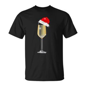 T-shirt con cappello da Babbo Natale per le celebrazioni natalizie - Product Image 1