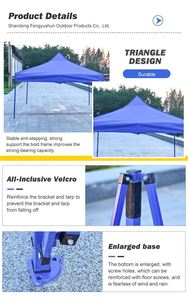 Paredes laterales para carpas de 2x2, 3x3, 3x4, 3x6m, toldos para <span class=keywords><strong>gazebo</strong></span>, carpa lateral exterior con puerta con cremallera, carpas de 3x3 - Product Image 6