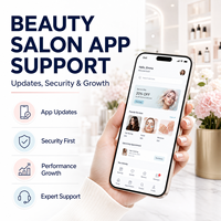 Desarrollo de Aplicaciones Personalizadas para Salones de Belleza para IOS y Android con Prueba Virtual, Programación de Citas y Recompensas de Fidelización